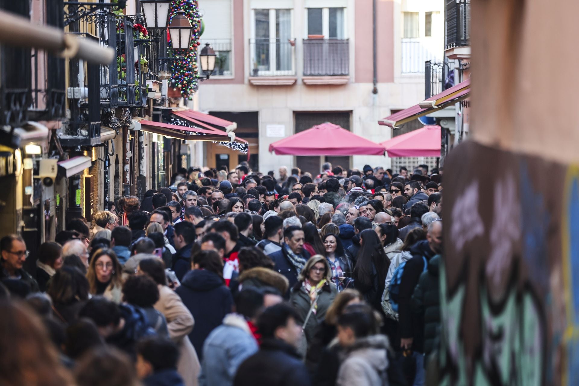El ambiente en Laurel antes del partido entre UDL y Athletic