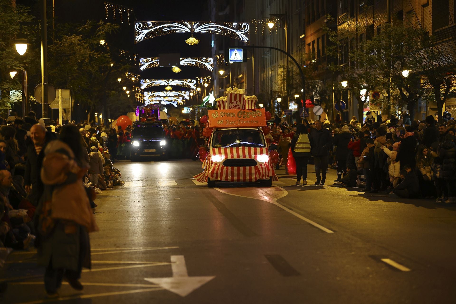 Las imágenes de la cabalgata por las calles de Logroño