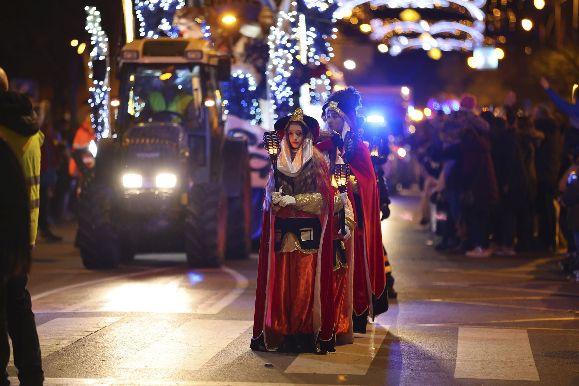 Las imágenes de la cabalgata por las calles de Logroño