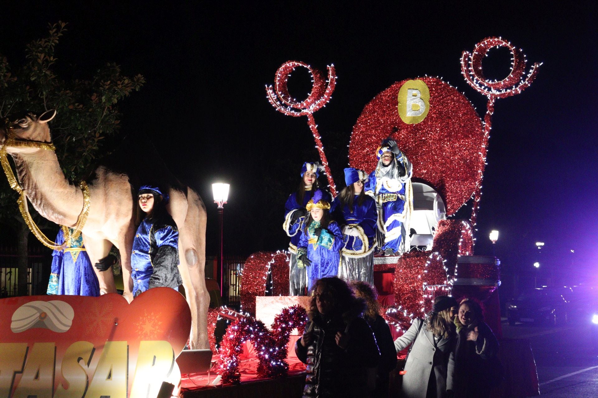 Los jarreros lo pasaron genial viendo a los Reyes Magos