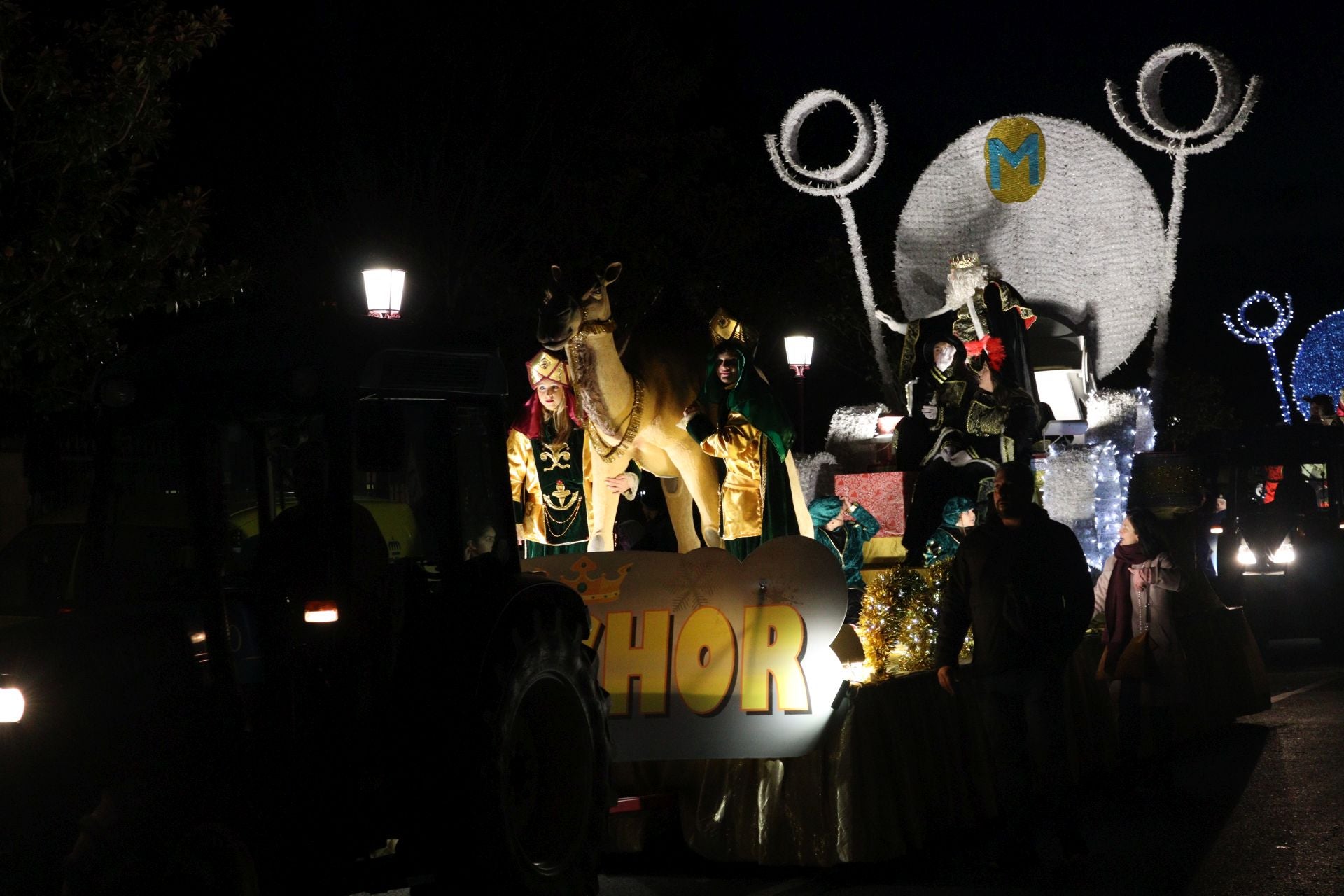 Los jarreros lo pasaron genial viendo a los Reyes Magos