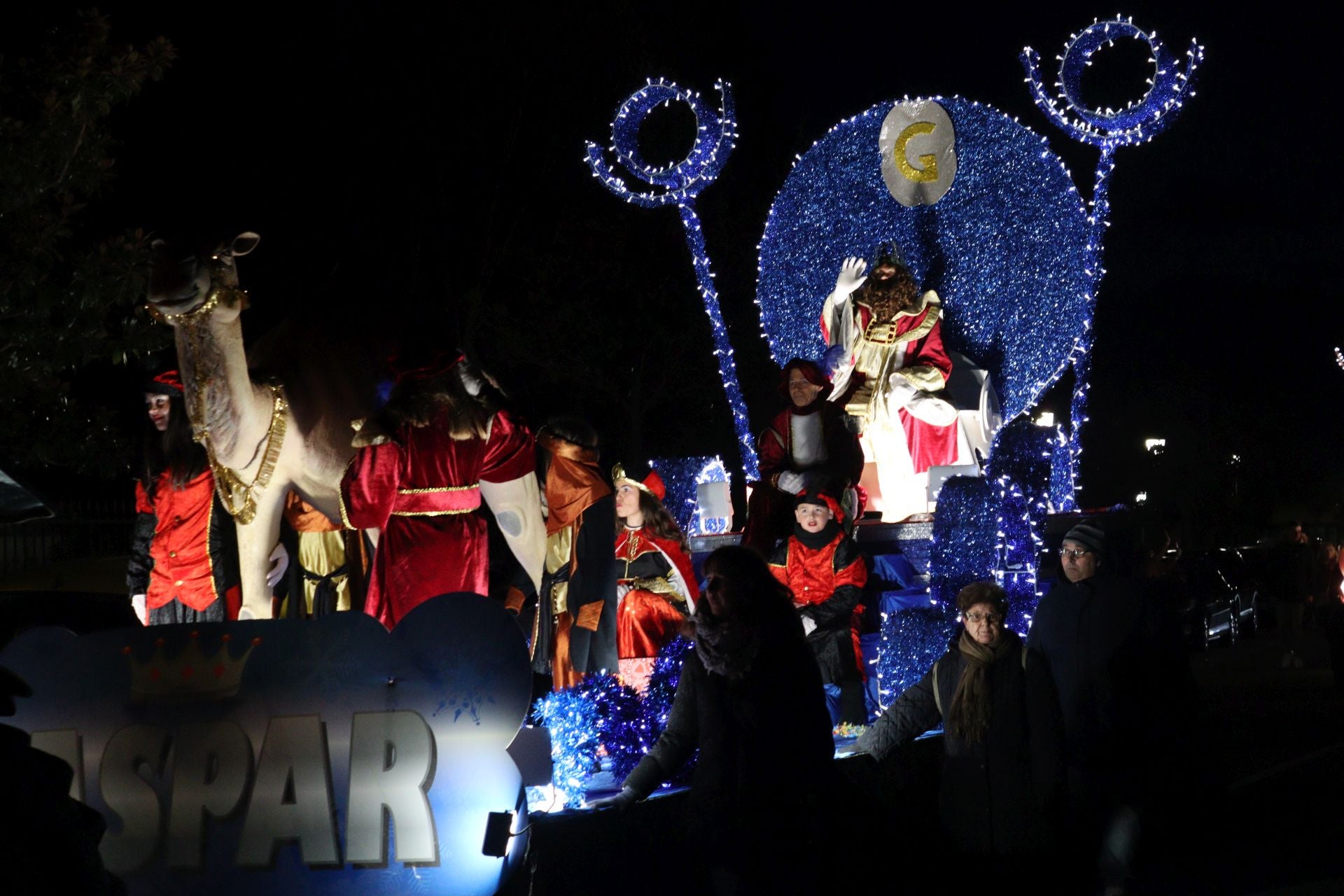 Los jarreros lo pasaron genial viendo a los Reyes Magos