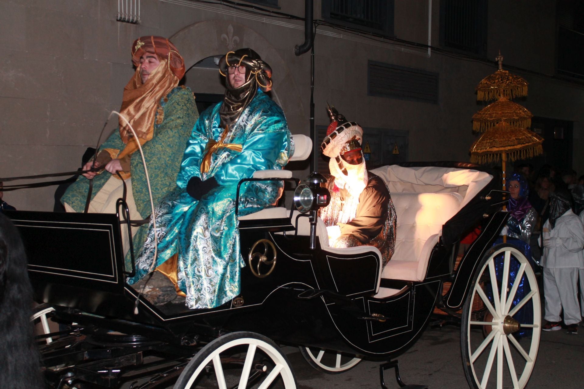 Los Reyes Magos llegan a Nájera