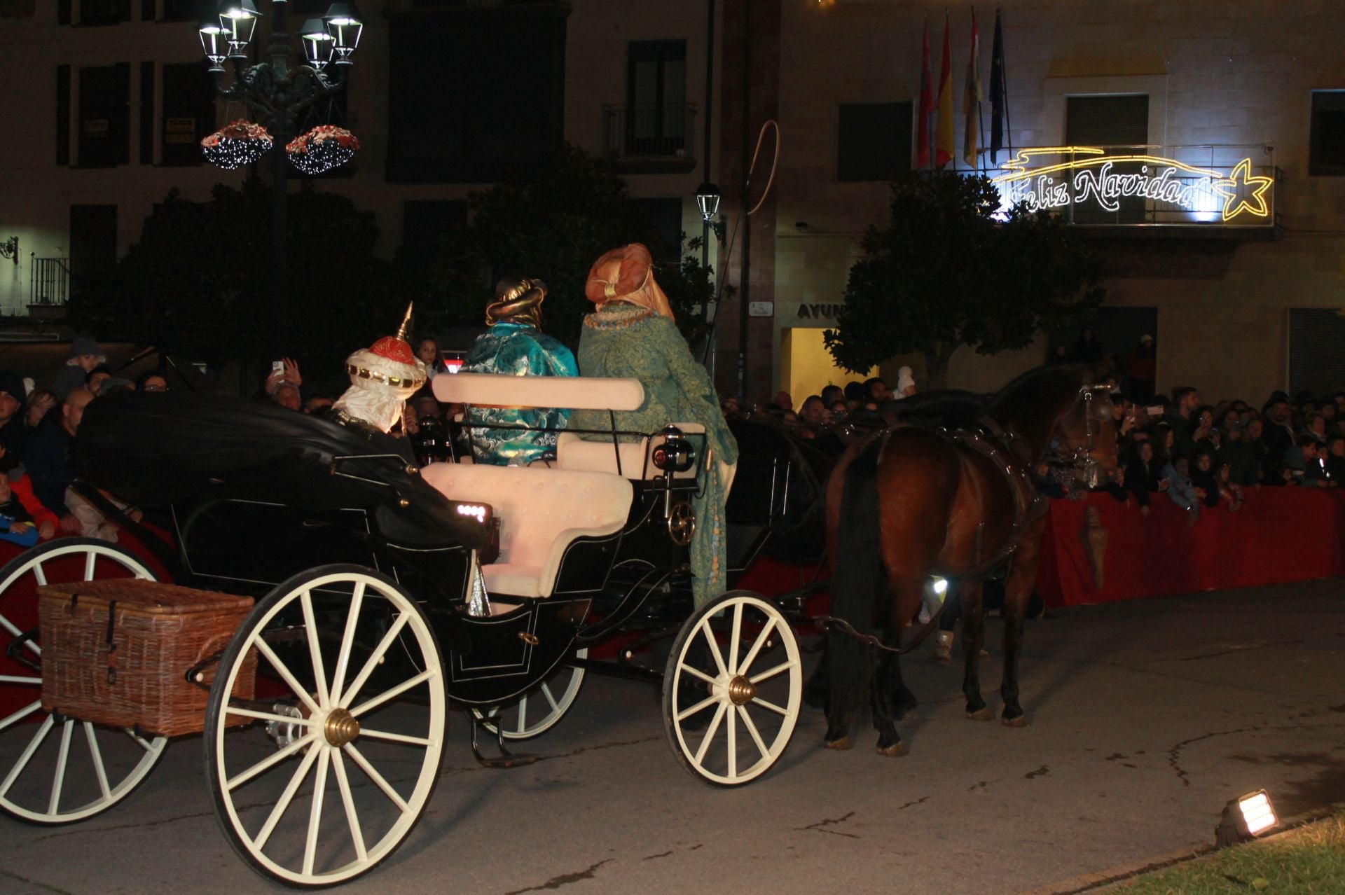 Los Reyes Magos llegan a Nájera