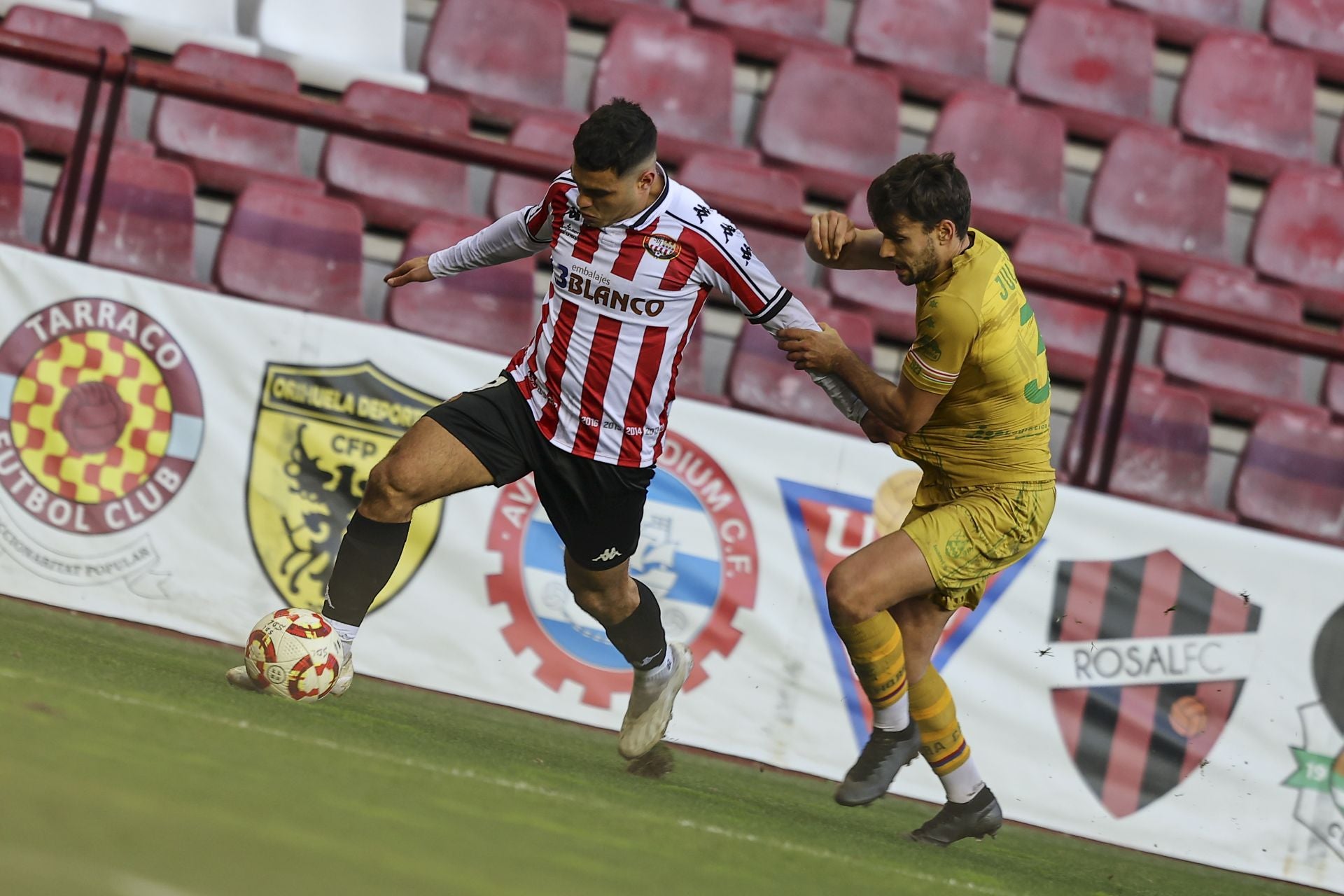 El partido entre SD Logroñés y Calahorra