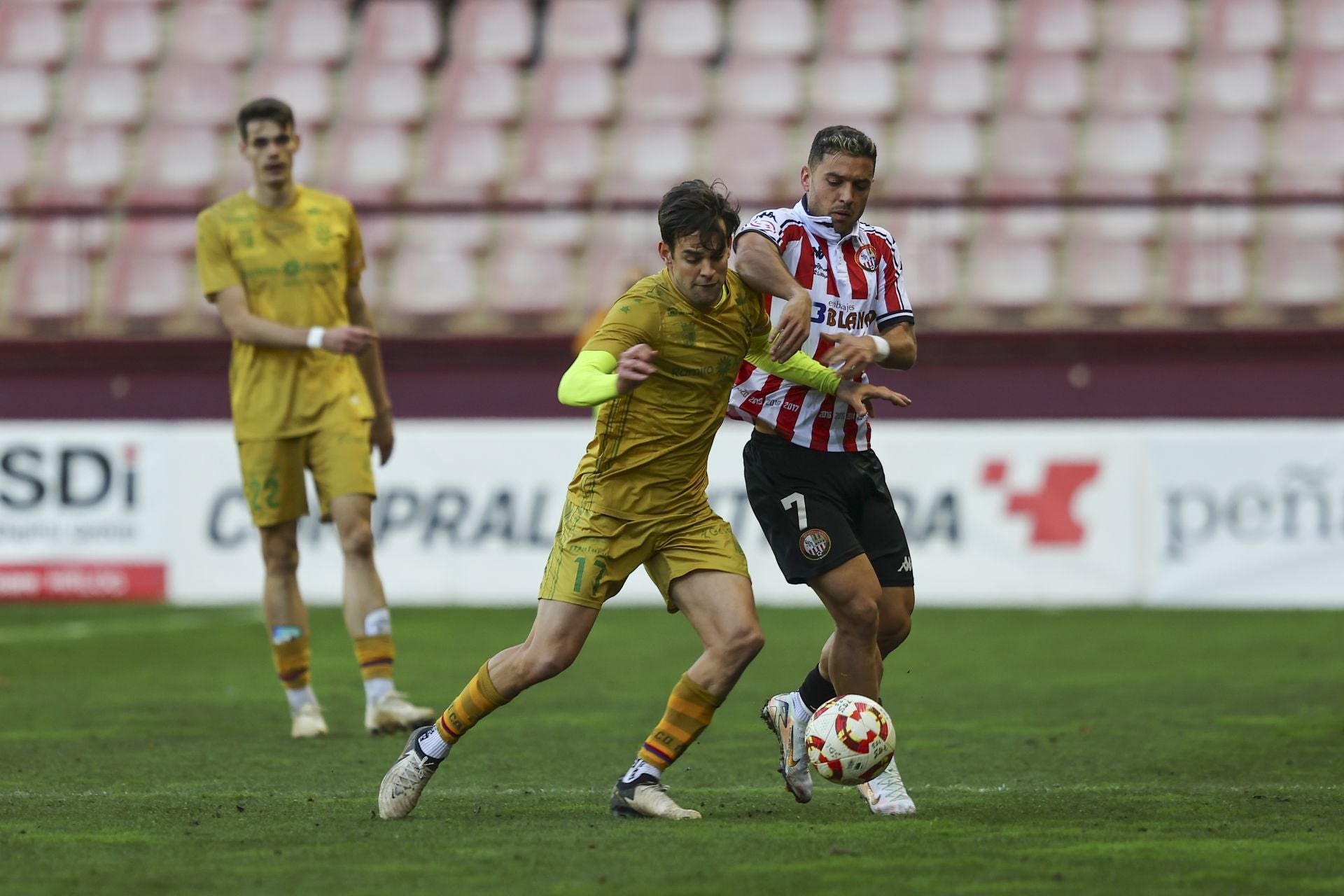 El partido entre SD Logroñés y Calahorra