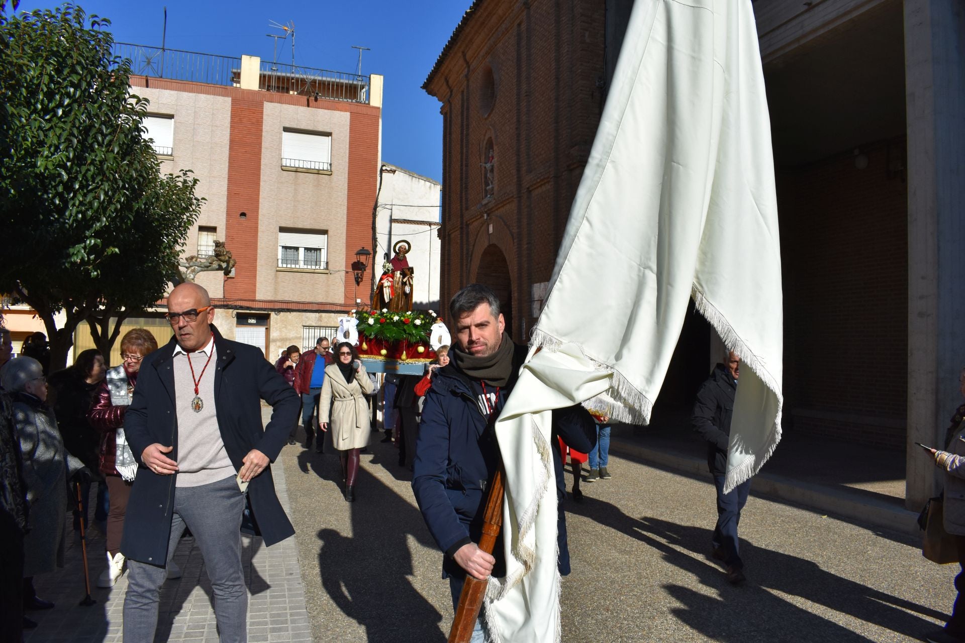 Bendición por San Antón en Rincón de Soto