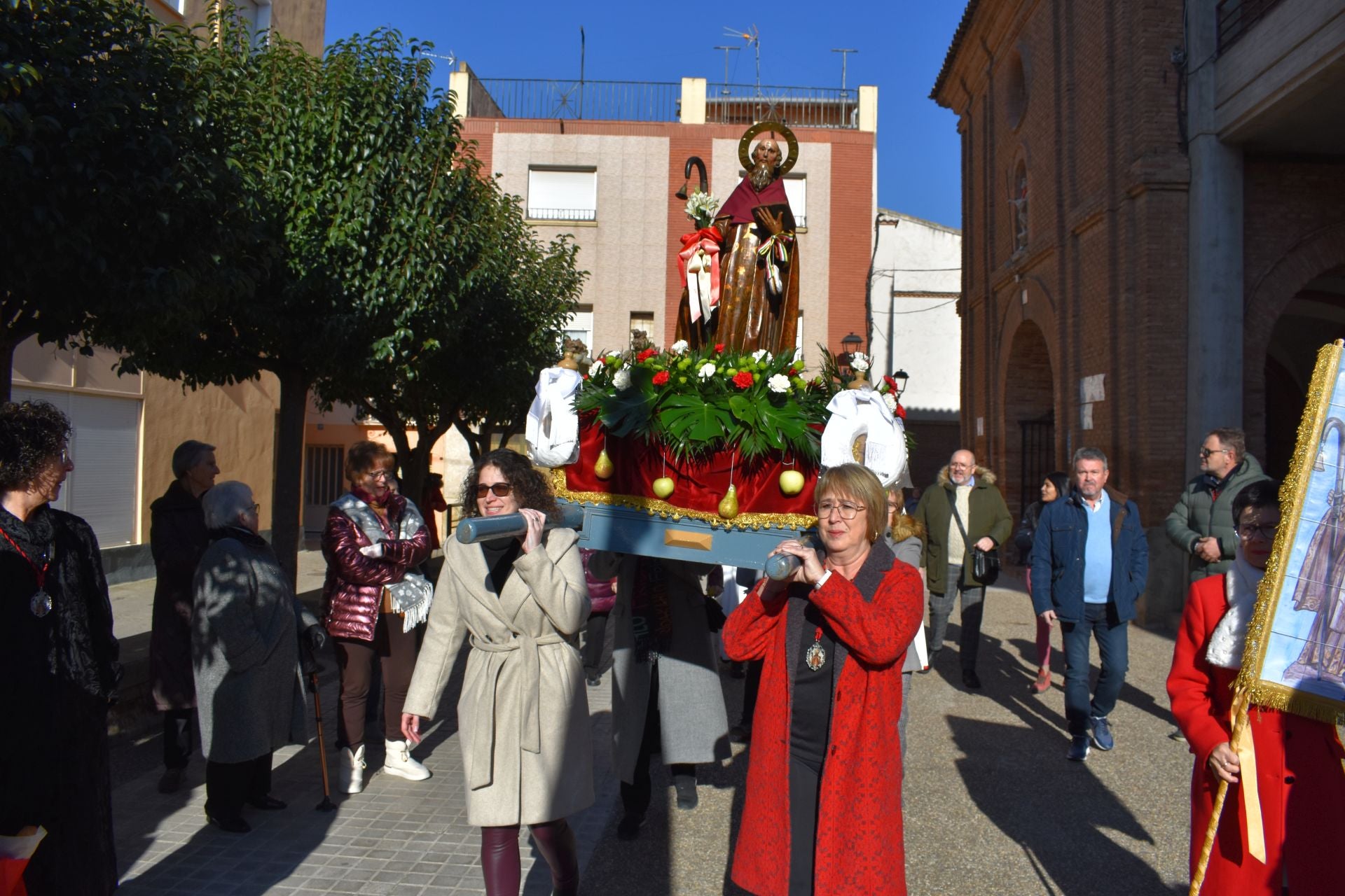 Bendición por San Antón en Rincón de Soto