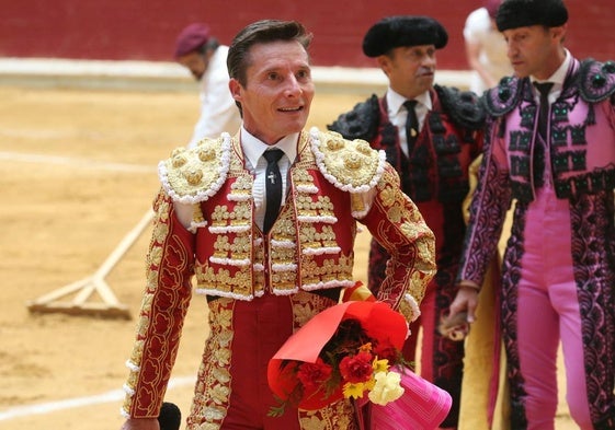 Diego Urdiales, en la plaza de toros de Logroño.