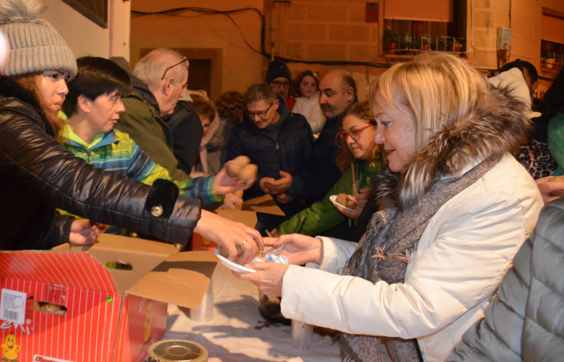 Las hogueras por San Antón de Calahorra