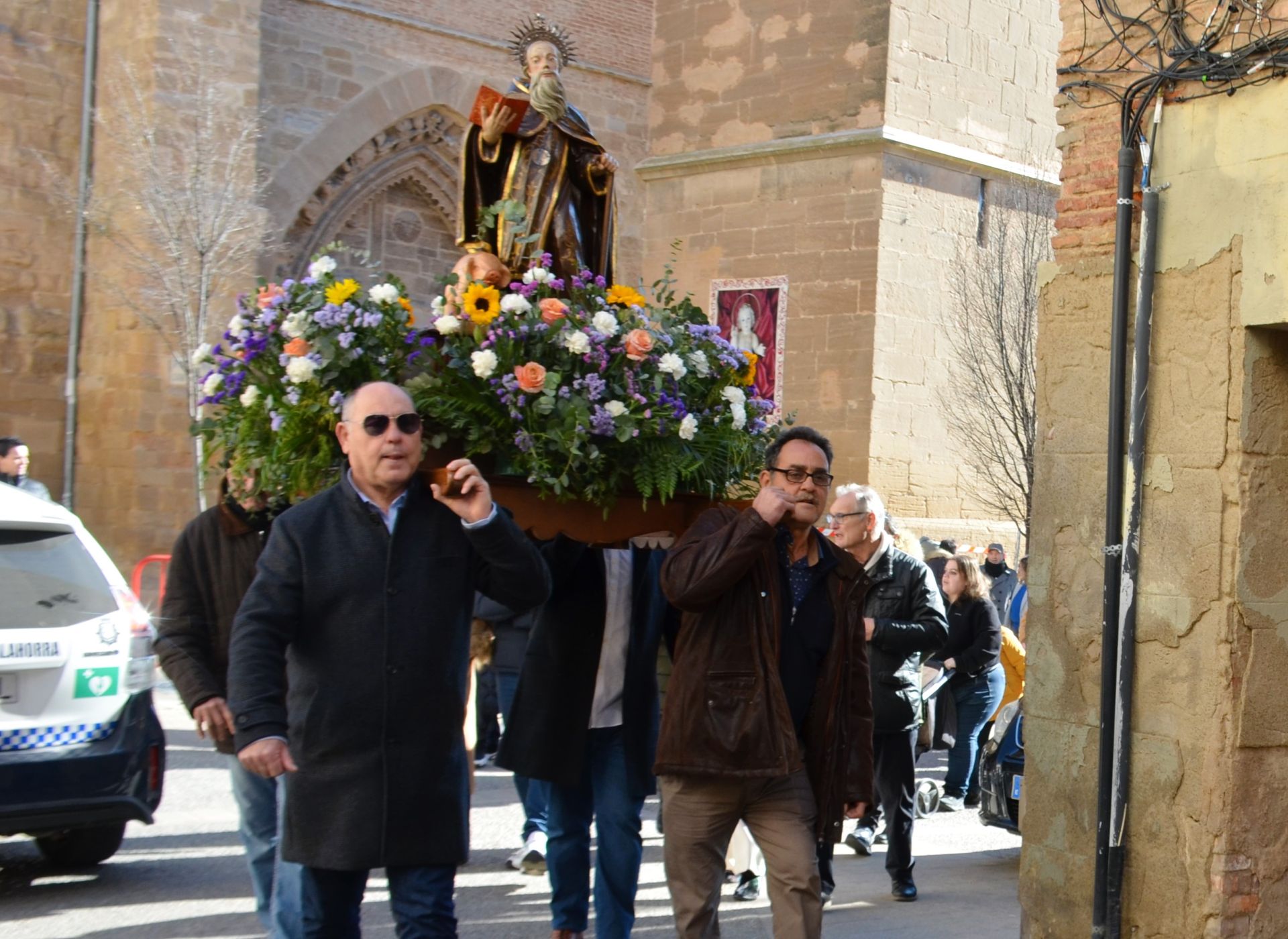 Bendición de San Antón, en Calahorra