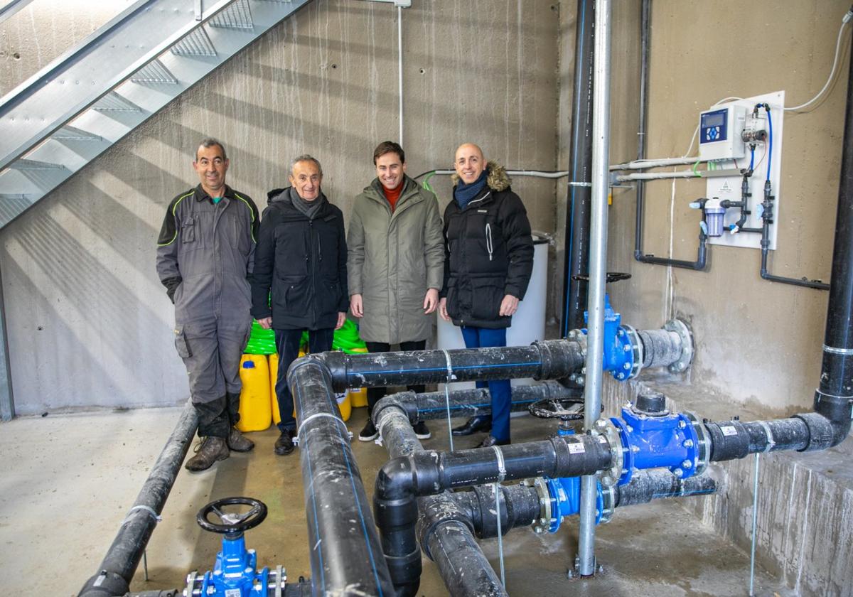 Depósito de agua nuevo para Canales