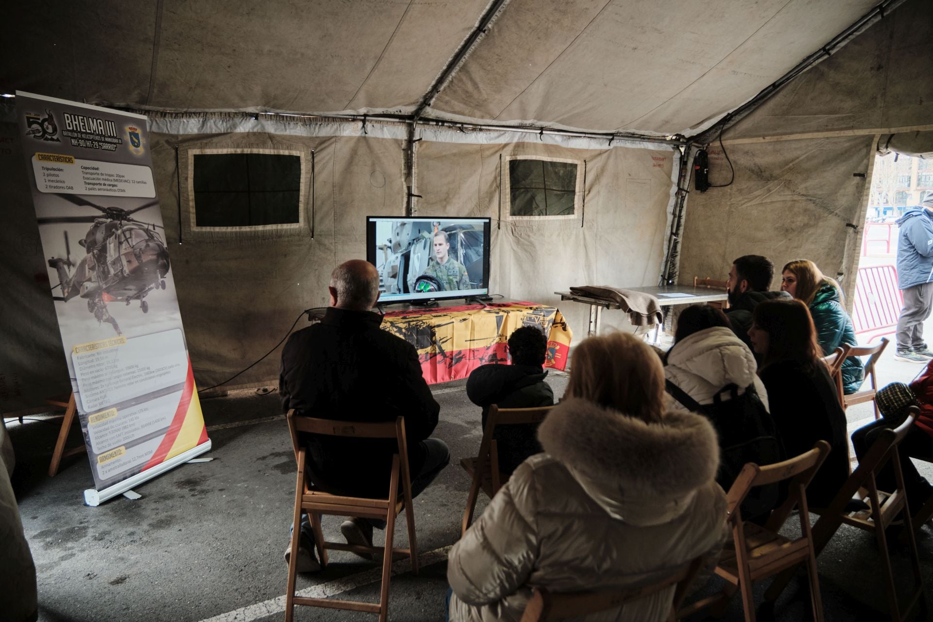 Exposición por el 50 Aniversario del Batallón de Helicópteros de Maniobra Bhelma III