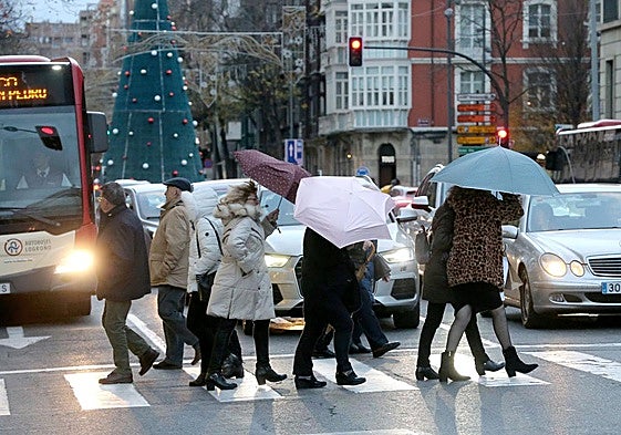 Viento sin lluvia prevista para el día de hoy.