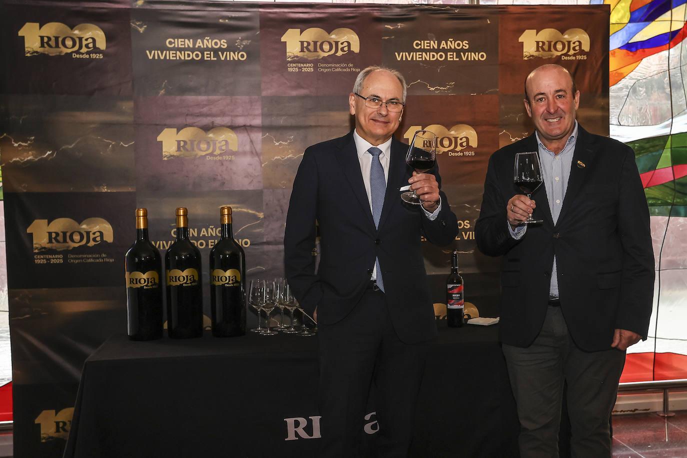 La presentación de los actos por el centenario de la DOC Rioja, en imágenes