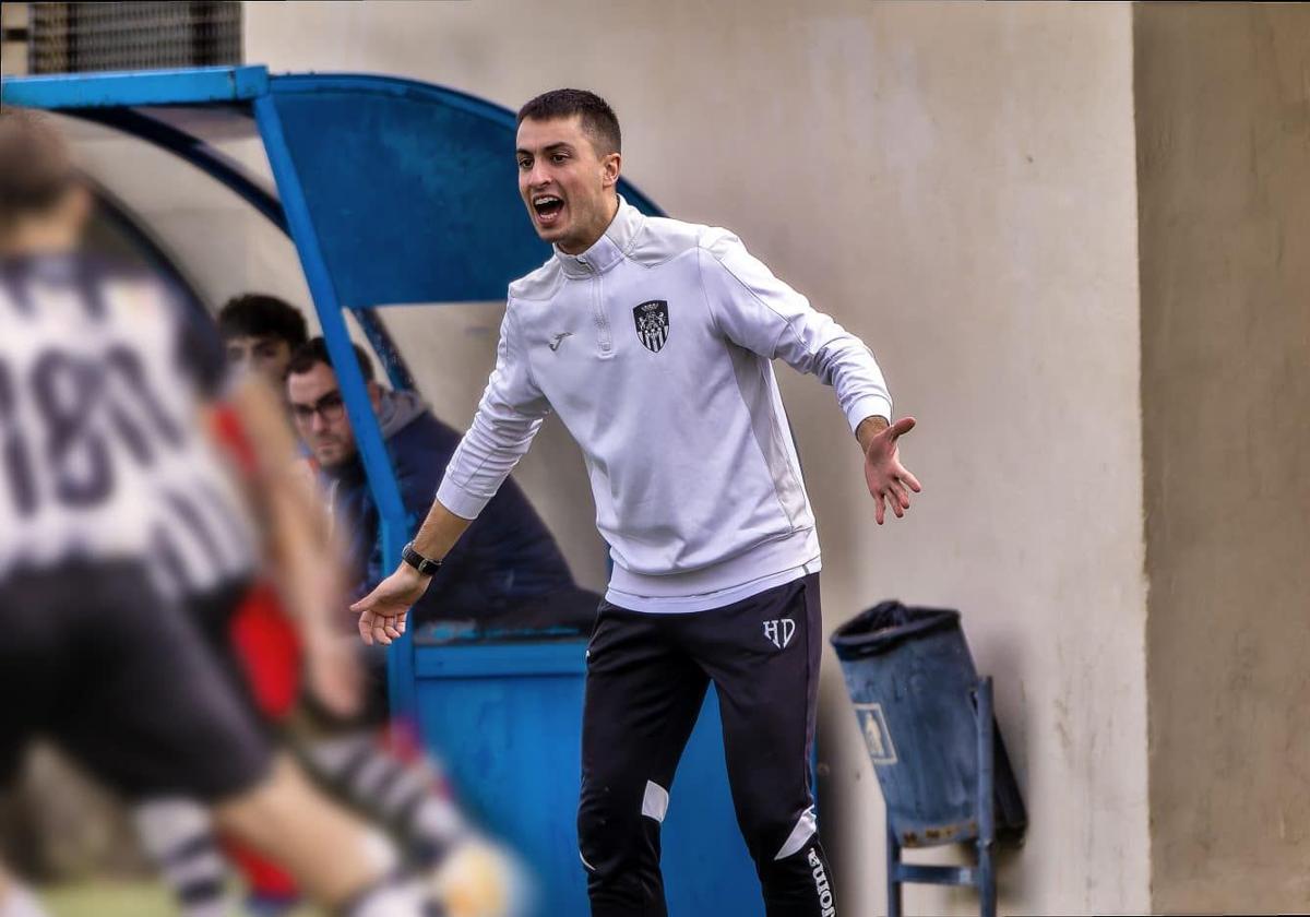 Ander Santurde se sentara en el banquillo del Haro Deportivo este domingo.