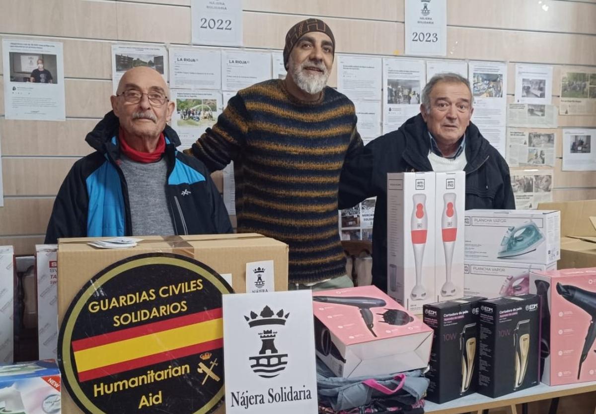 Más ayuda de Nájera Solidaria para Valencia