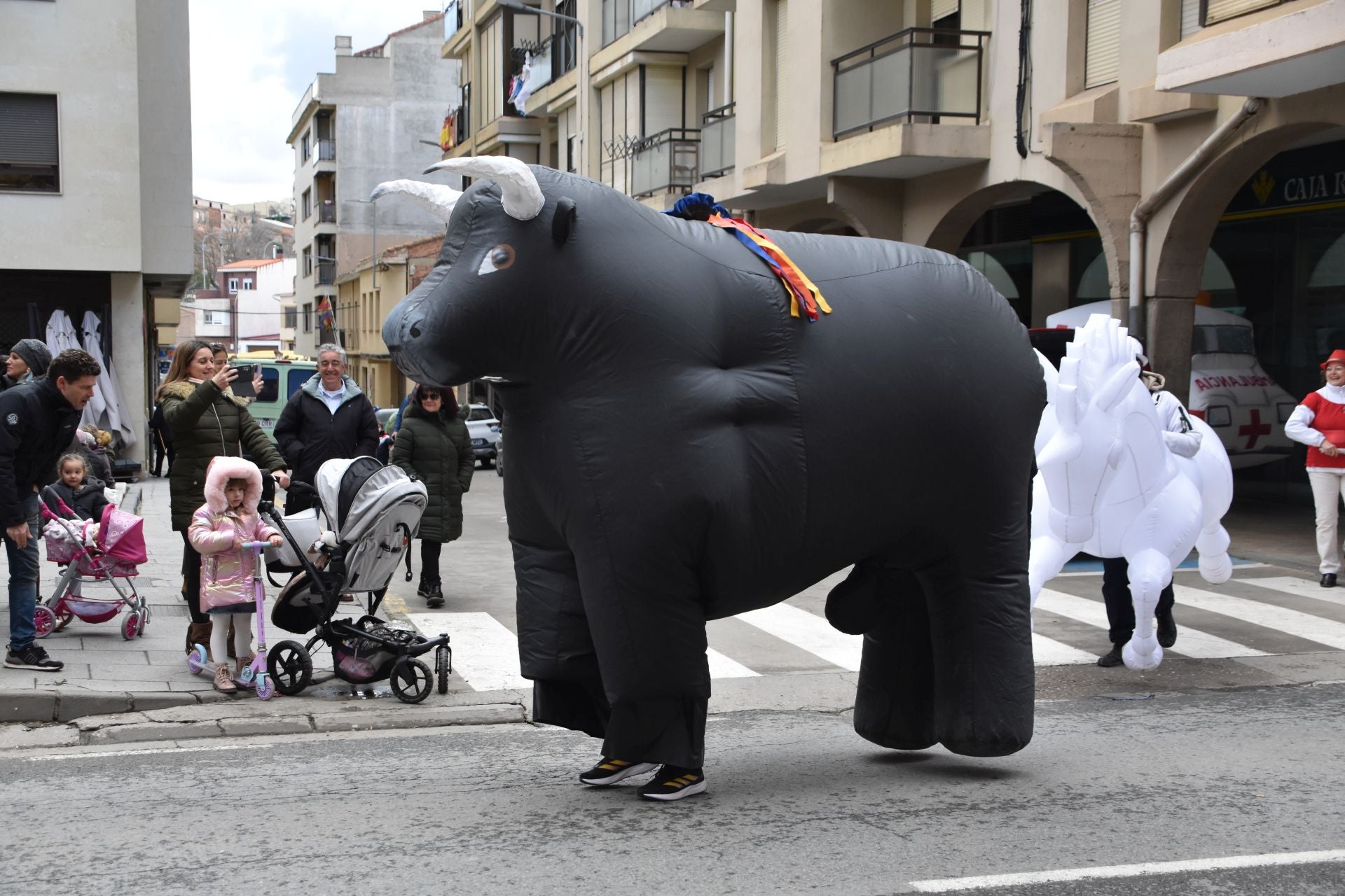 Encierros de reses bravas en las fiestas de San Blas de Autol