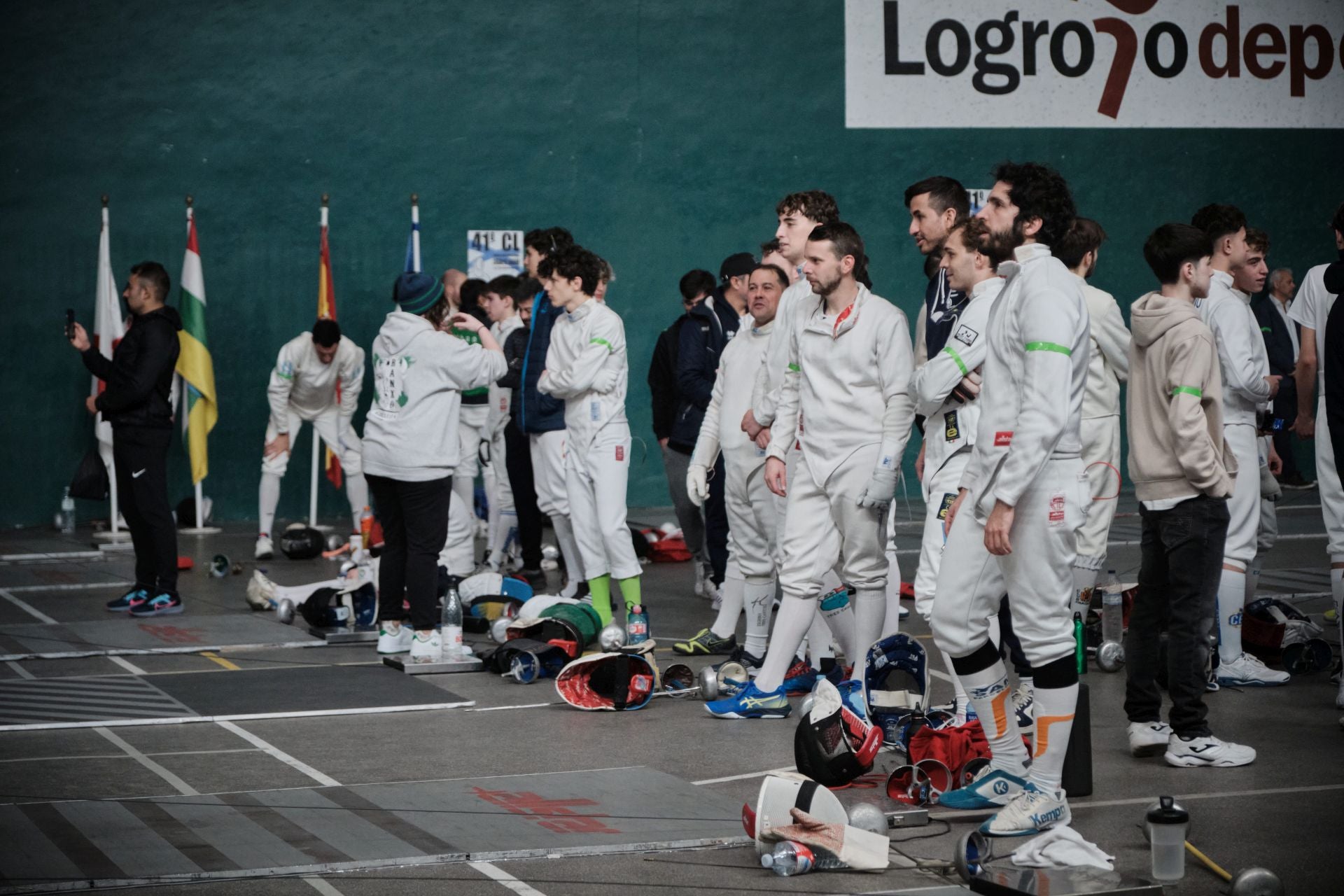 El Torneo Internacional de Esgrima Ciudad de Logroño celebra su edición número 41