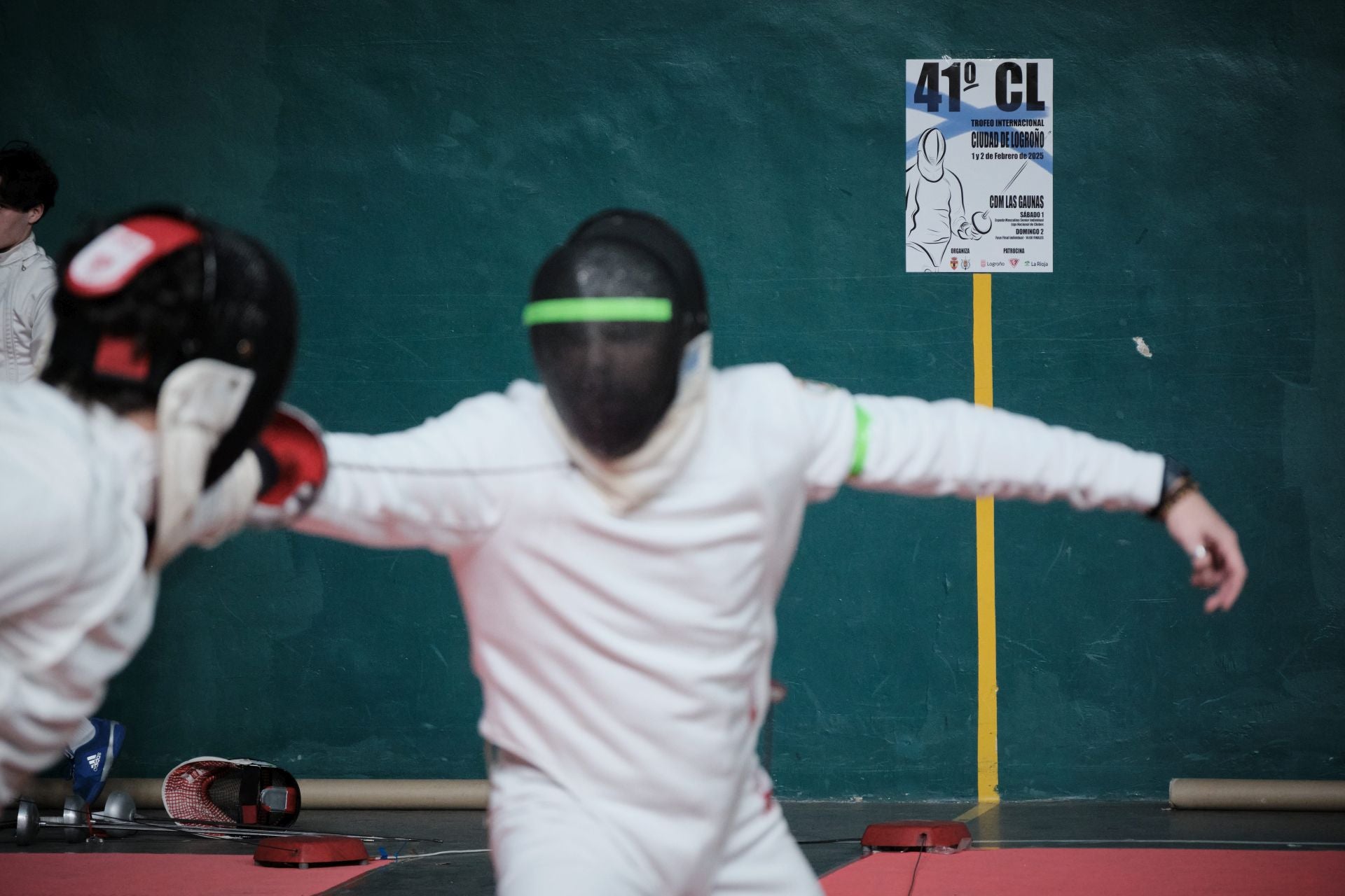 El Torneo Internacional de Esgrima Ciudad de Logroño celebra su edición número 41