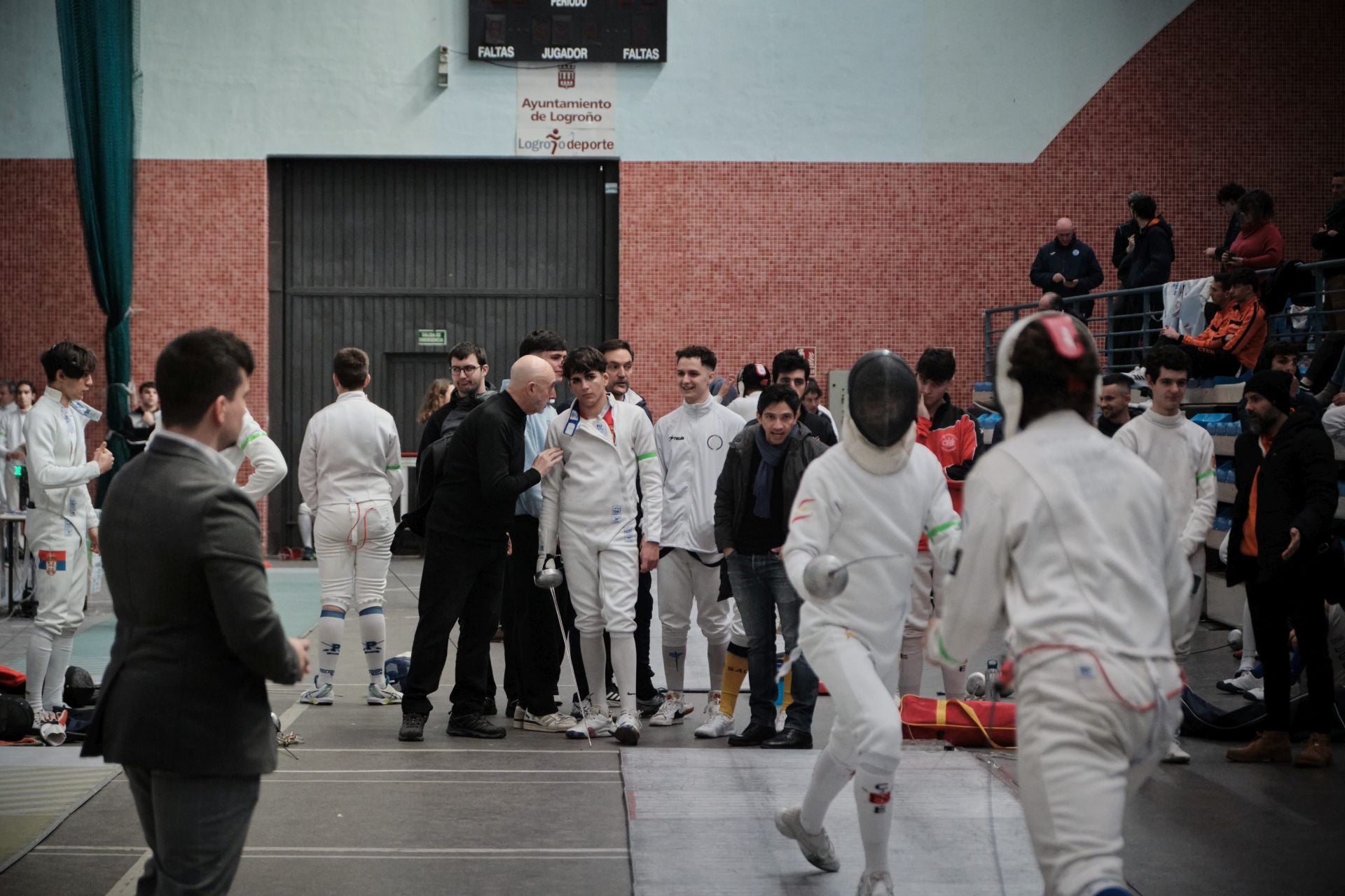 El Torneo Internacional de Esgrima Ciudad de Logroño celebra su edición número 41