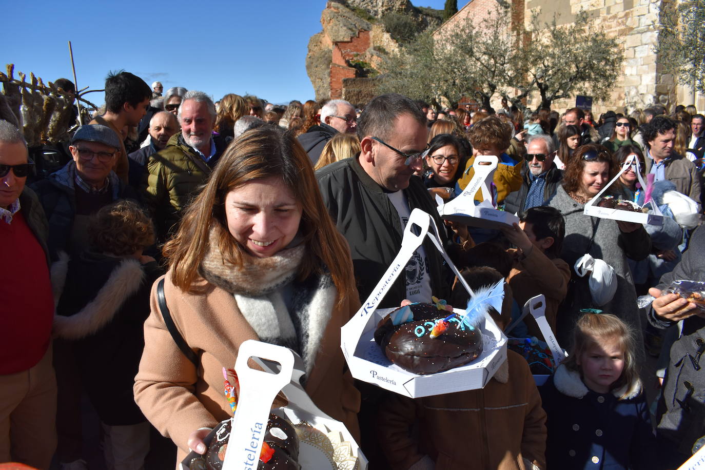 La festividad de San Blas en Autol, en imágenes