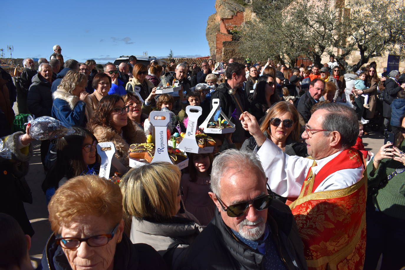 La festividad de San Blas en Autol, en imágenes