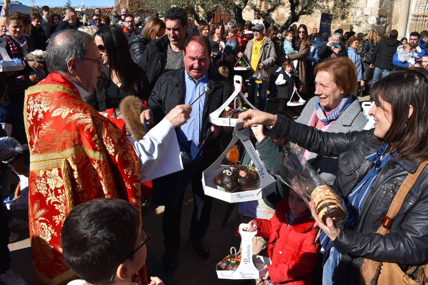 La festividad de San Blas en Autol, en imágenes