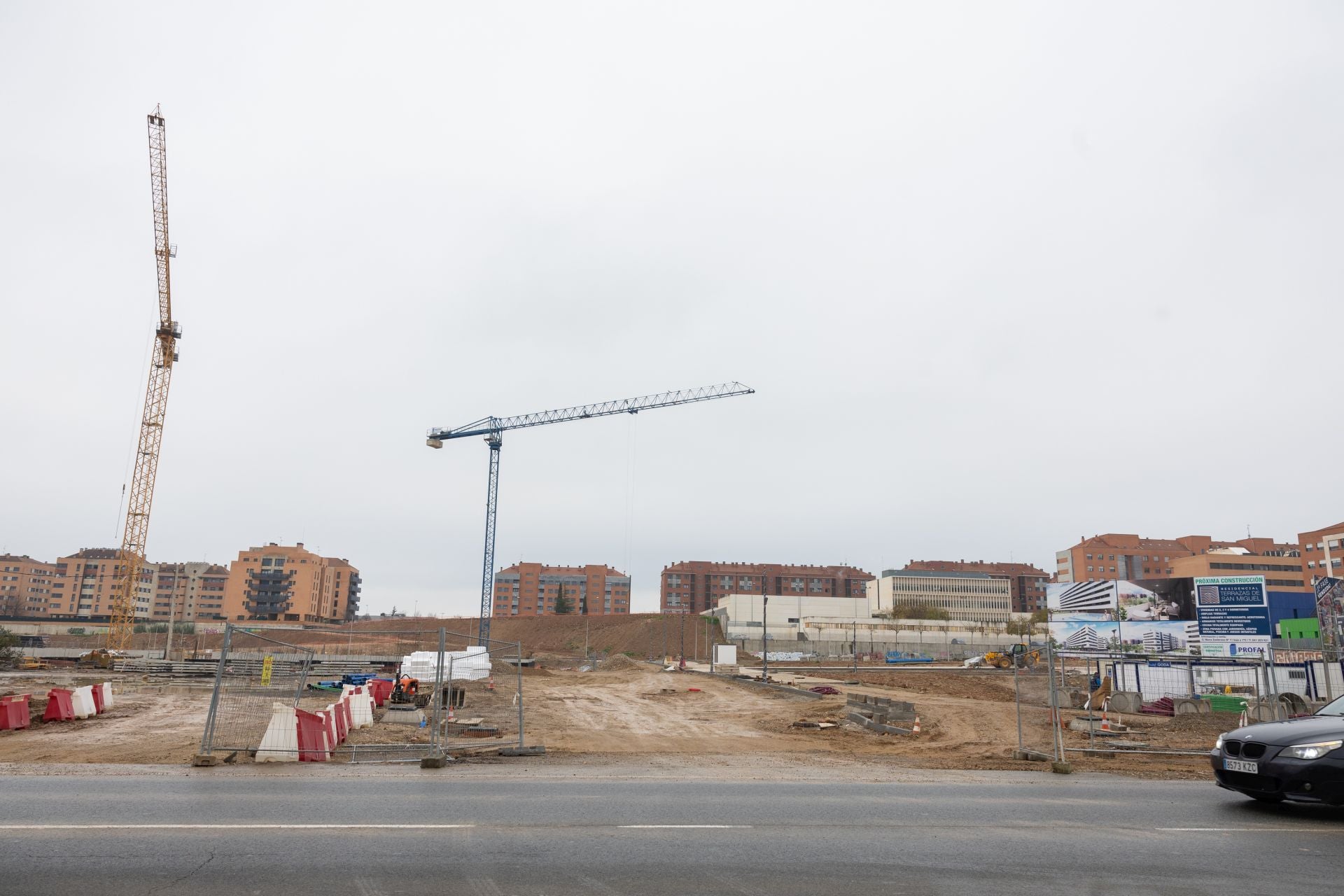 Desarrollo de la zona, en torno a la avenida de Burgos, entre El Arco y Yagüe.