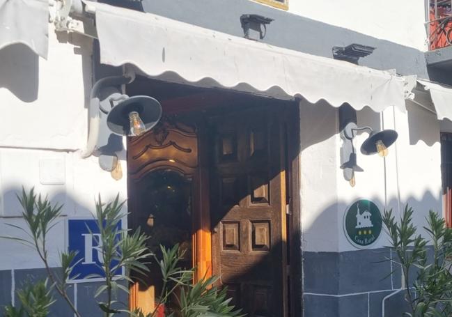 Entrada al restaurante.