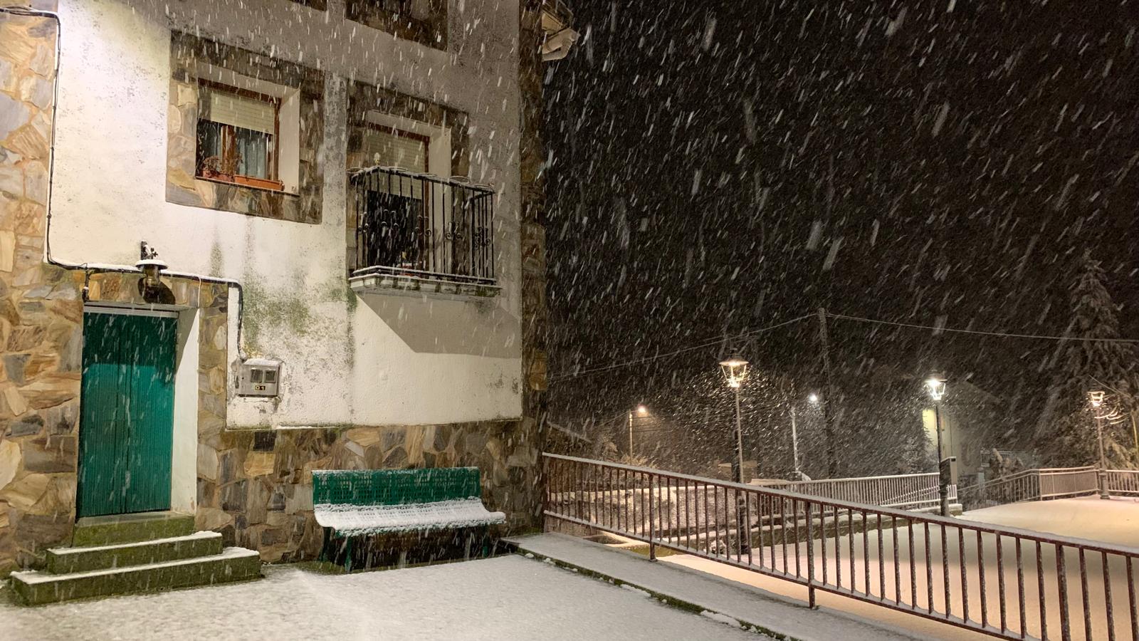 Nevada en Las Ruedas de Ocón.