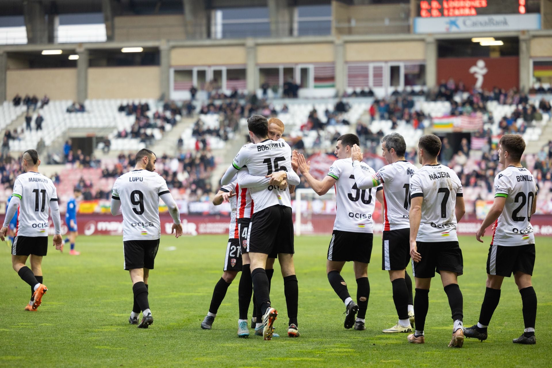 La goleada de la UD Logroñés, en imágenes