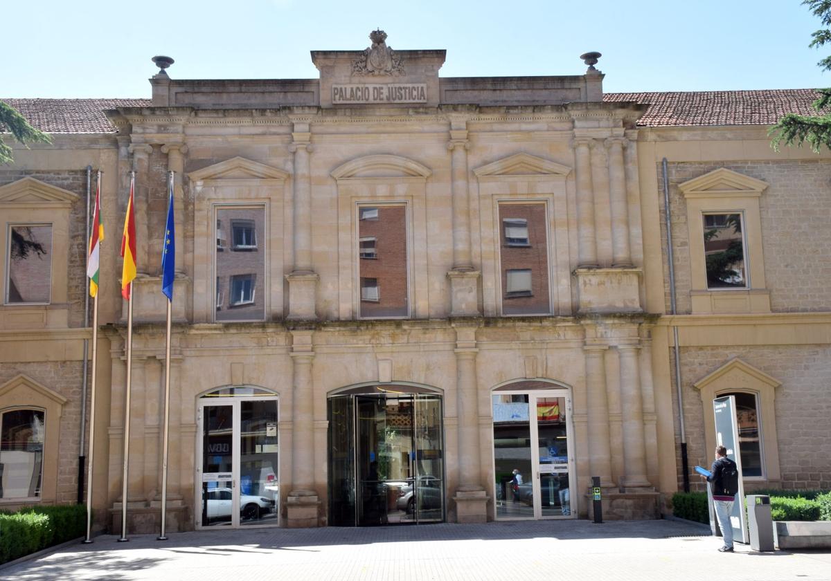 Palacio de Justicia de Logroño, donde se encuentra el Juzgado de lo Mercantil que tramita los concursos de acreedores.