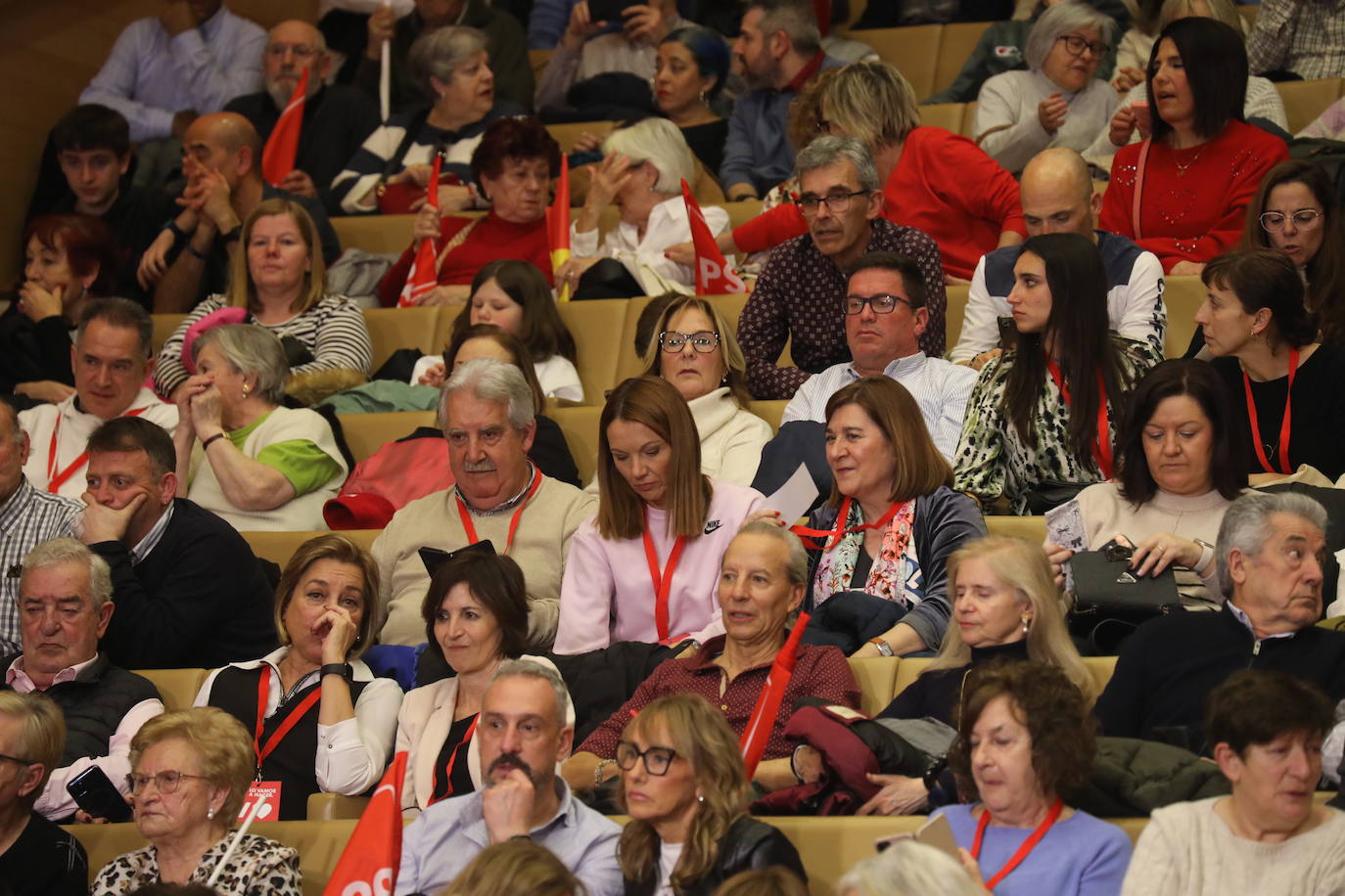 La intervención de Pedro Sánchez en el Congreso Regional del PSOE riojano, en imágenes