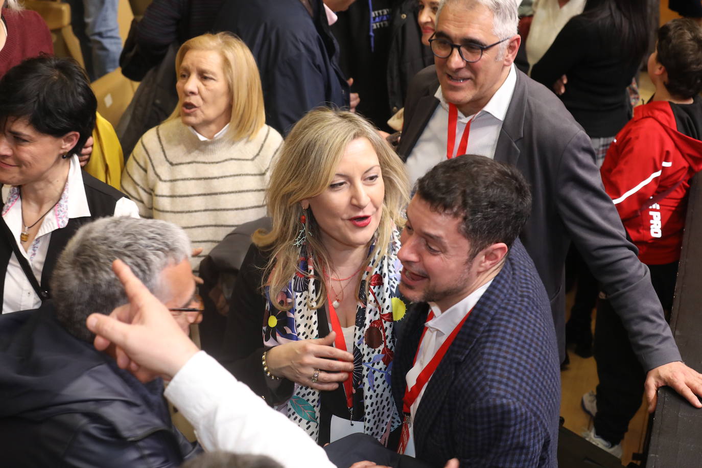 La intervención de Pedro Sánchez en el Congreso Regional del PSOE riojano, en imágenes