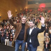 Sánchez en Logroño: «El Gobierno marca el rumbo y la oposición da tumbos»