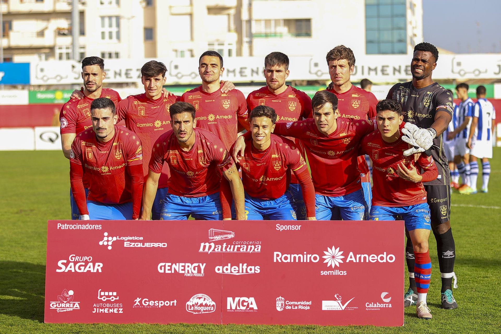 Las imágenes del Calahorra-Real Sociedad C