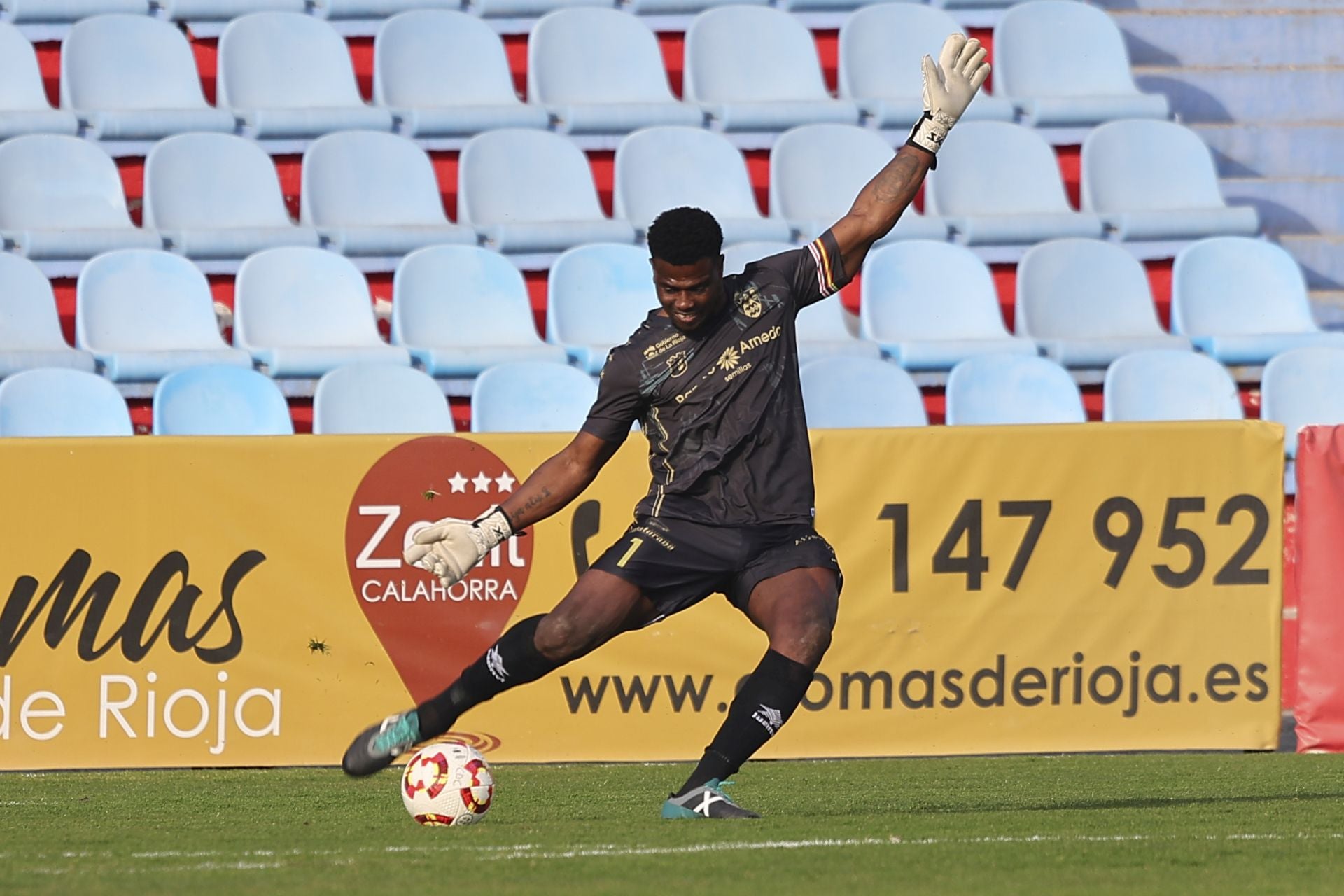 Las imágenes del Calahorra-Real Sociedad C