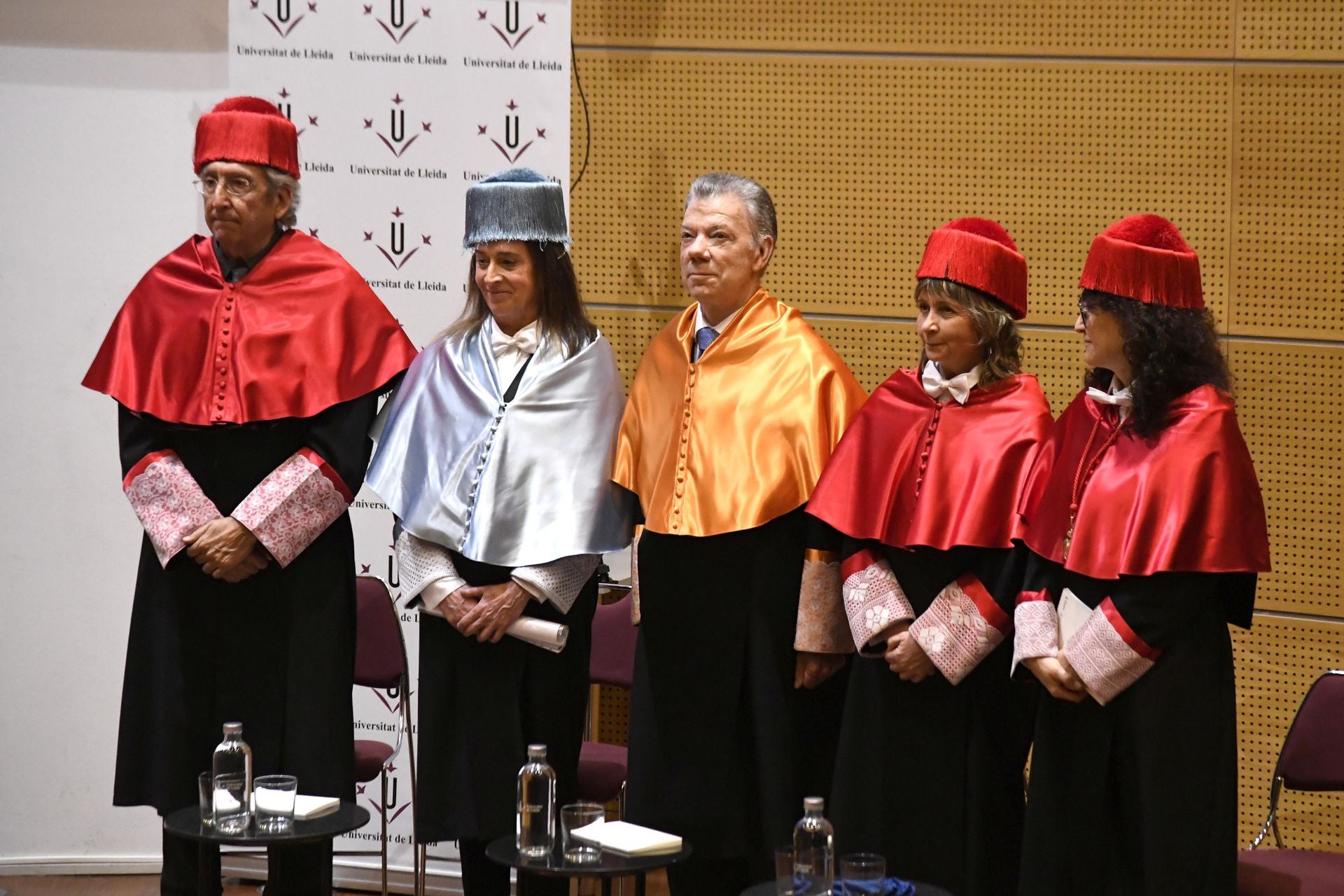 Juan Manuel Santos, investido primer doctor &#039;honoris causa&#039; conjunto de Campus Iberus