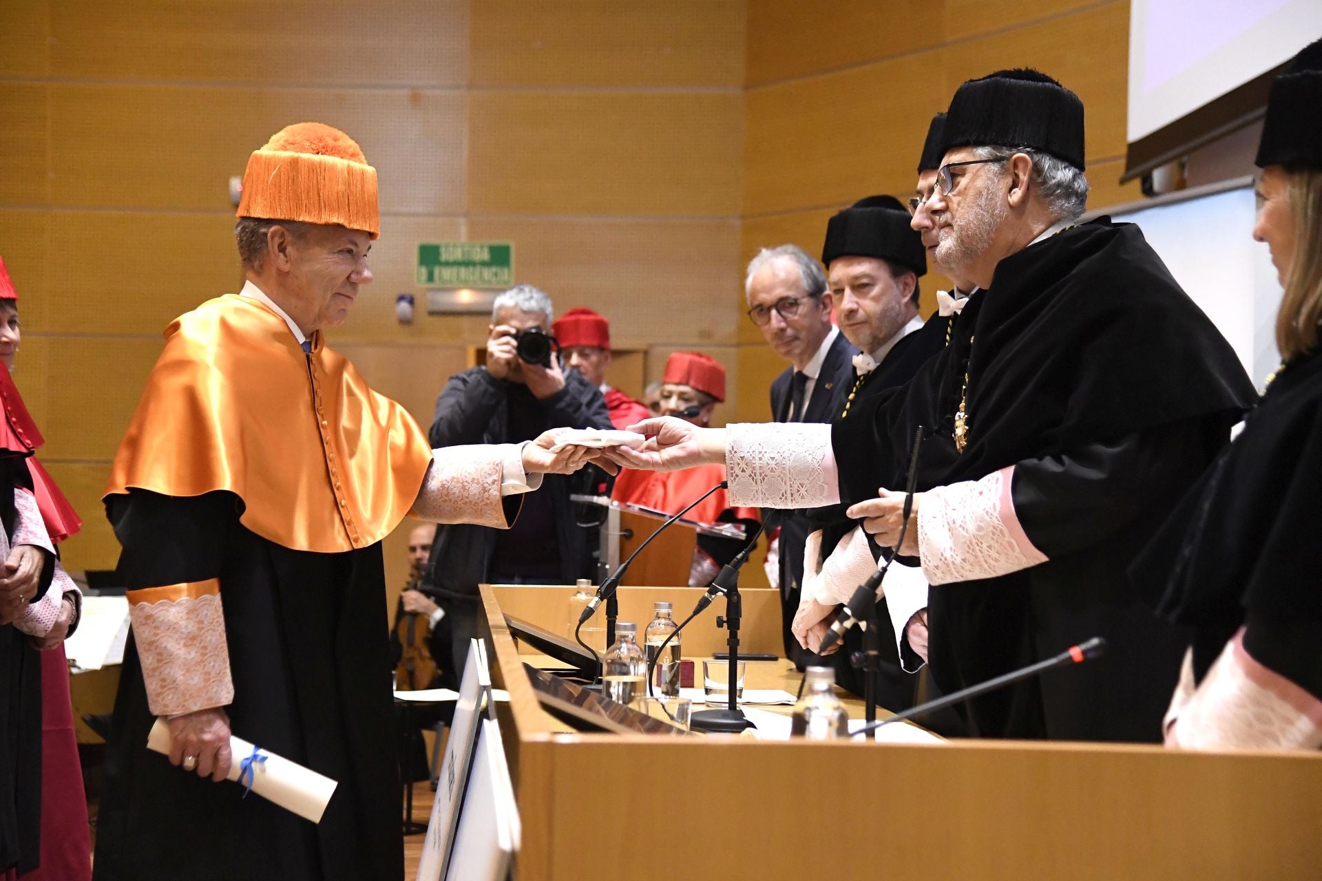Juan Manuel Santos, investido primer doctor &#039;honoris causa&#039; conjunto de Campus Iberus