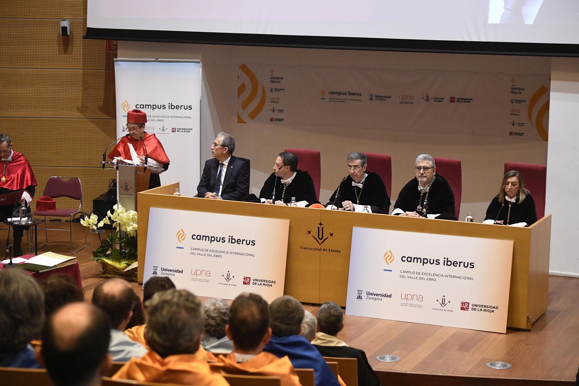 Juan Manuel Santos, investido primer doctor &#039;honoris causa&#039; conjunto de Campus Iberus