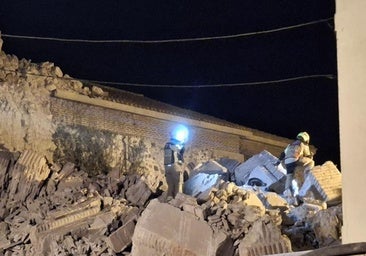 Fotos: las imágenes del derrumbe en Viguera