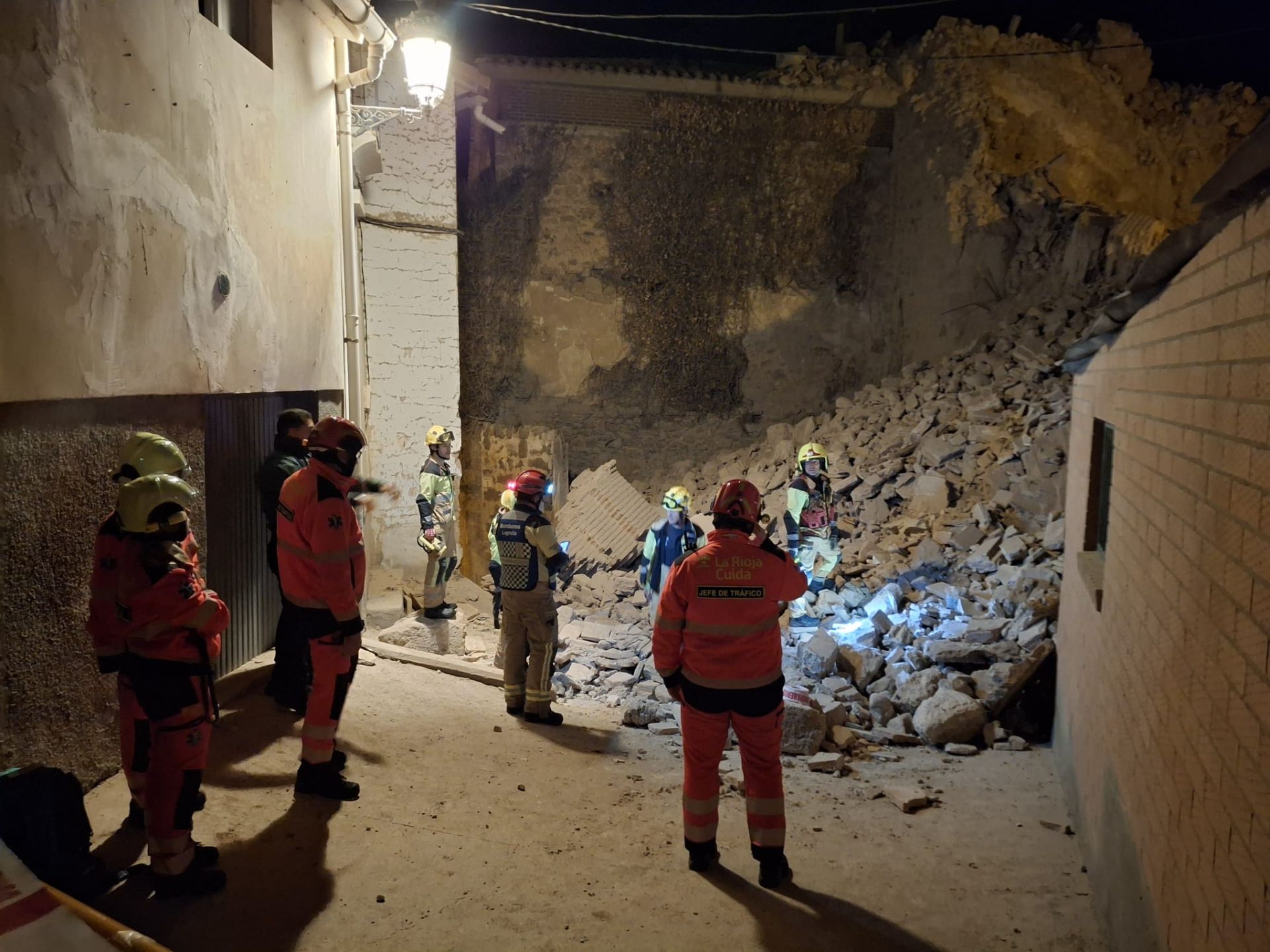 Viguera lamenta la caída de la torre de su iglesia