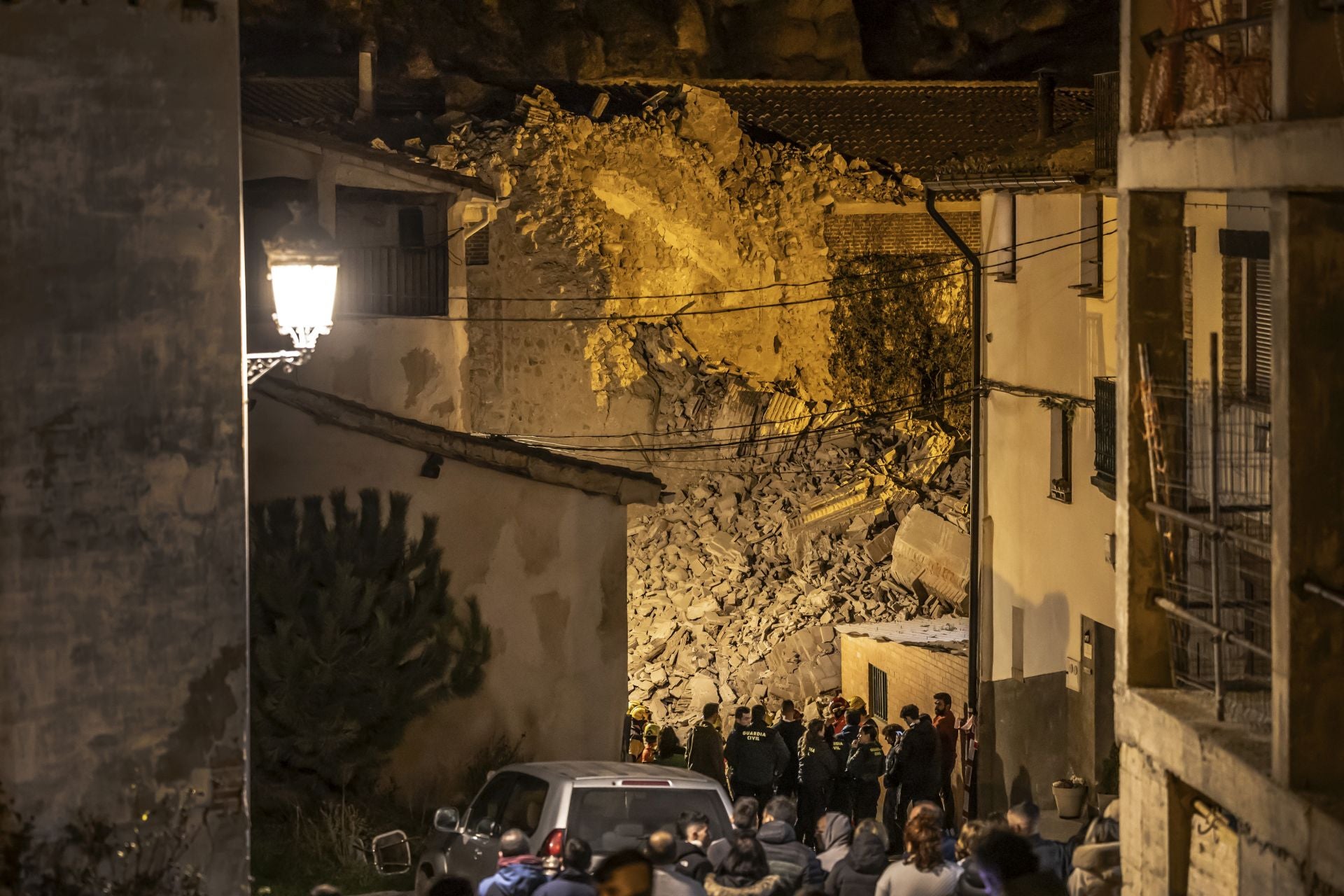Viguera lamenta la caída de la torre de su iglesia