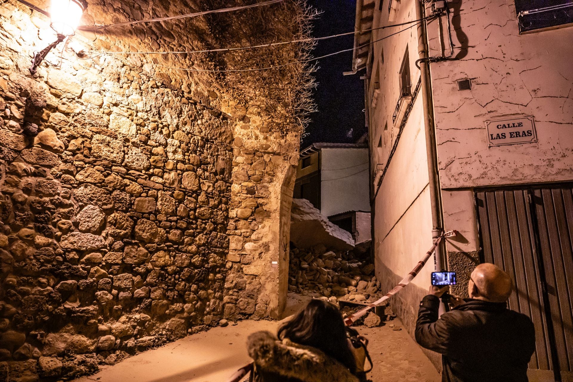 Viguera lamenta la caída de la torre de su iglesia