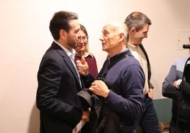 Emoción en la despedida de Javier García