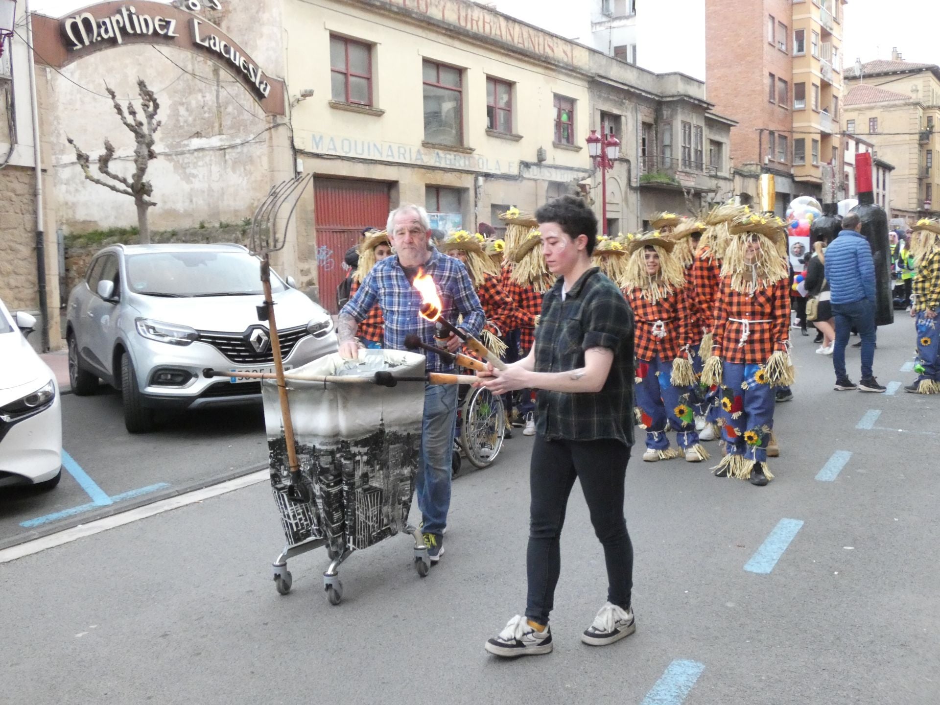 Haro se disfraza para el Carnaval