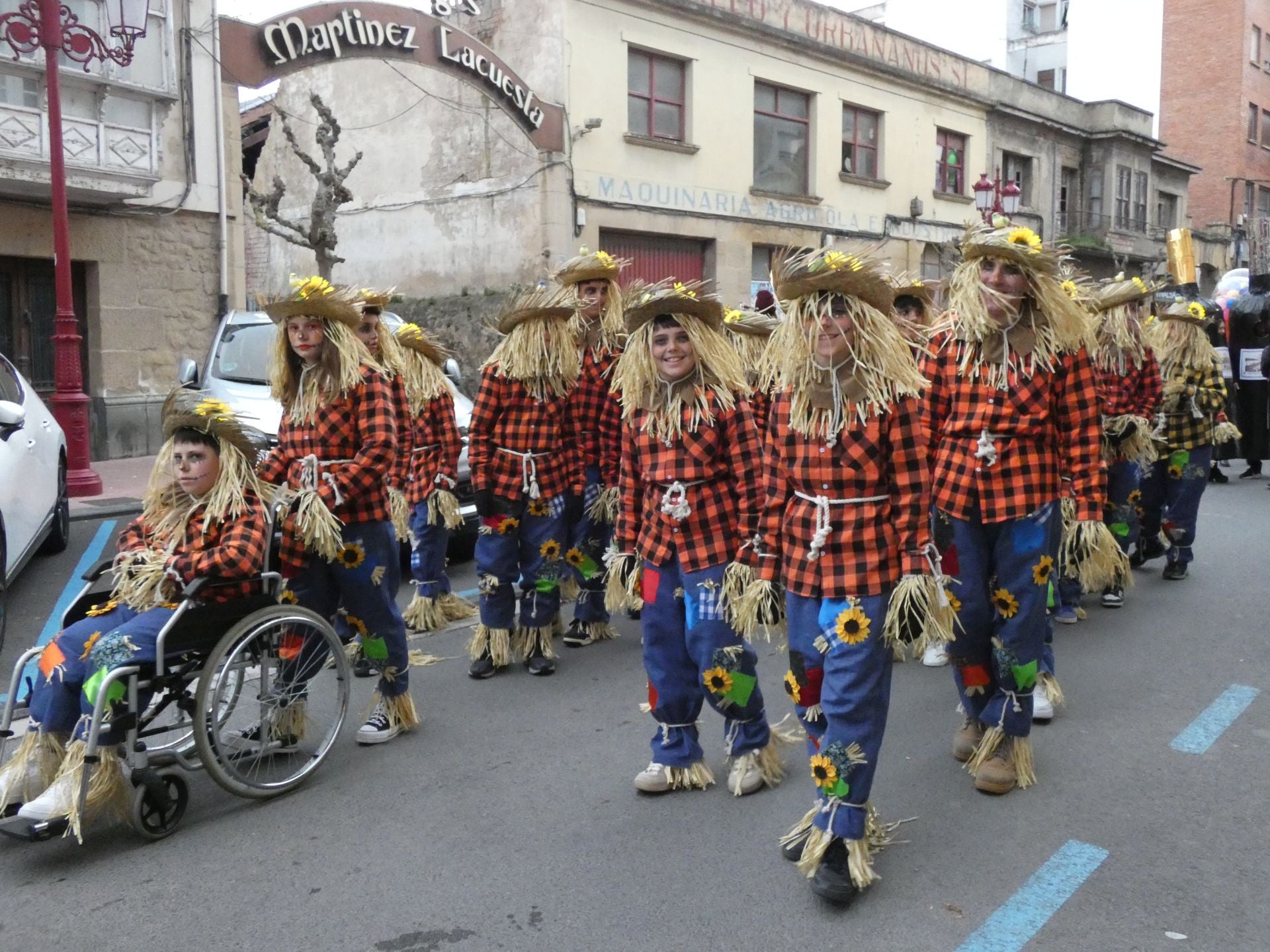 Haro se disfraza para el Carnaval