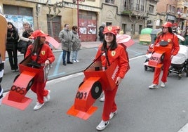 Haro se disfraza para el Carnaval