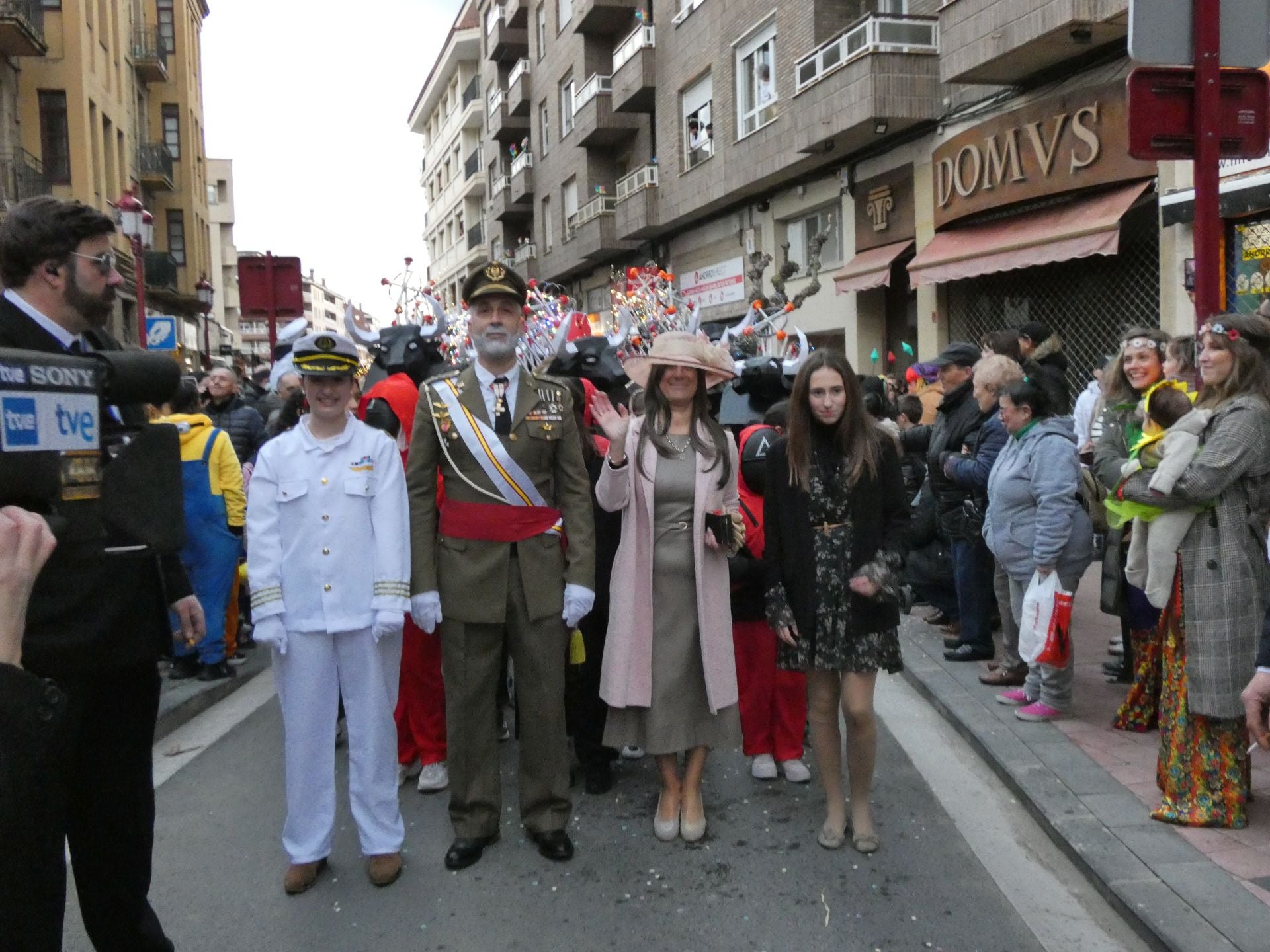 Haro se disfraza para el Carnaval